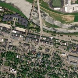 Corning map(satellite map)