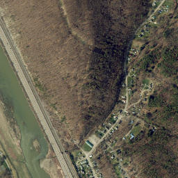 Gibson New York High Resolution Satellite Map