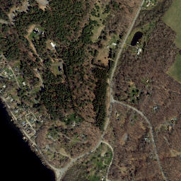 Copake Lake New York High Resolution Satellite Map