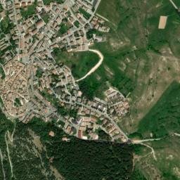 Ovindoli map(satellite map)