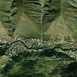 Bezhta map(satellite map)