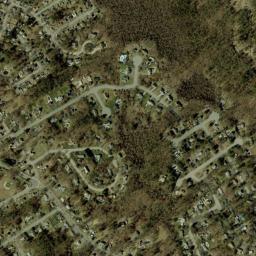 Satellite view of Rockland Golf Course