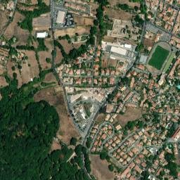 Manziana map(satellite map)