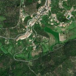 Orvinio map(satellite map)
