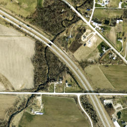 Interstate 380, Toddville, IA 52341, USA High Resolution Satellite Map