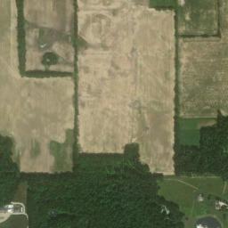 Satellite view of Hills Heart of the Lakes Golf Course