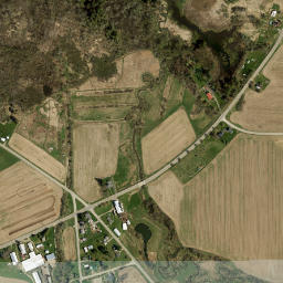 Clark New York High Resolution Satellite Map