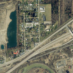 East Corning New York High Resolution Satellite Map