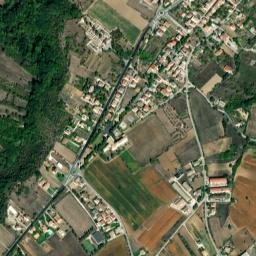 Corfinio map(satellite map)