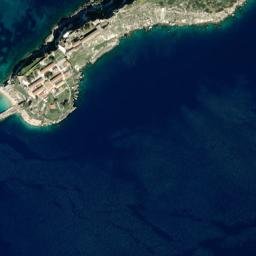 Isole Tremiti map(satellite map)