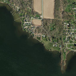 Sheldon Hall New York High Resolution Satellite Map