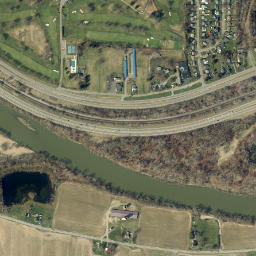 Corning Manor New York High Resolution Satellite Map