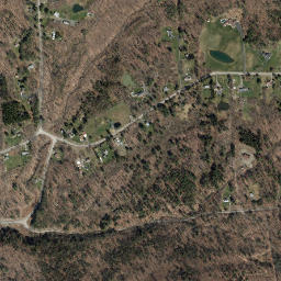 Popes Ravine New York High Resolution Satellite Map