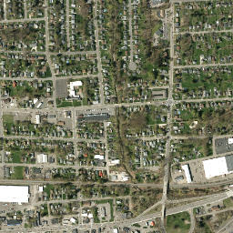 Endwell map(satellite map)