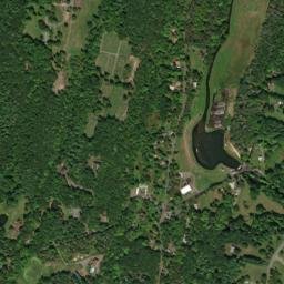 Blue Mountain New York High Resolution Satellite Map