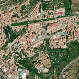 Berga map(satellite map)