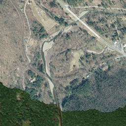 Big Indian New York High Resolution Satellite Map