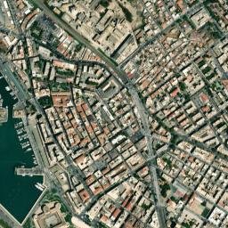 Civitavecchia map(satellite map)