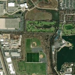 Satellite view of Wilmette Golf Club