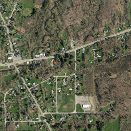 Ashville New York High Resolution Satellite Map