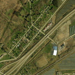 Homer Hill New York High Resolution Satellite Map