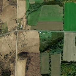 West Union New York High Resolution Satellite Map