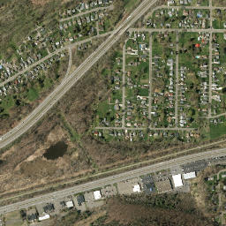 Twin Orchard New York High Resolution Satellite Map