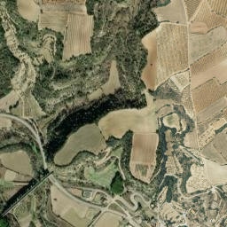 Pozán de Vero map(satellite map)