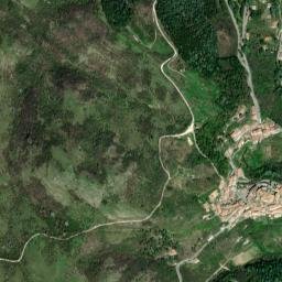 Vallinfreda map(satellite map)