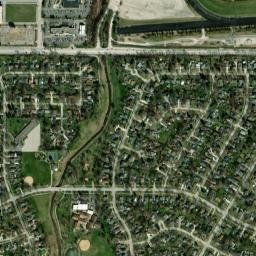 Rolling Meadows map(satellite map)
