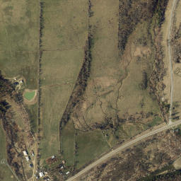 East Woodhull New York High Resolution Satellite Map