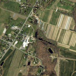 Clermont New York High Resolution Satellite Map