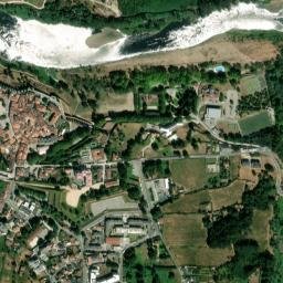 Monção map(satellite map)