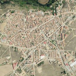 Valderas map(satellite map)