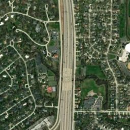 Satellite view of Arlington Lakes Golf Course