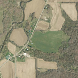 French Creek New York High Resolution Satellite Map
