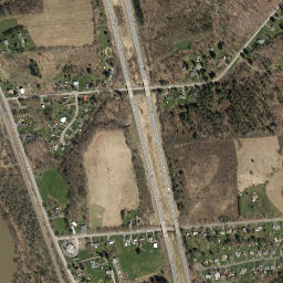 Langdon New York High Resolution Satellite Map