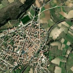 Collarmele map(satellite map)