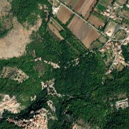 Prezza map(satellite map)