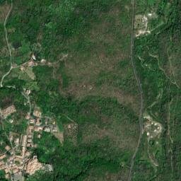 Roccagiovine map(satellite map)