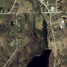 Caton New York High Resolution Satellite Map