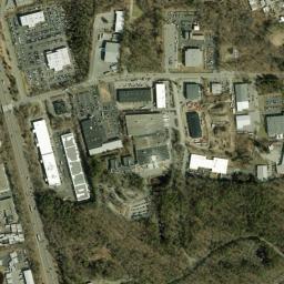 Satellite view of Brockton Country Club