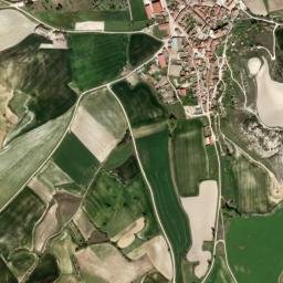 Herrera de Valdecañas map(satellite map)