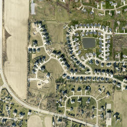 5899 Michael Drive, Cedar Rapids, IA 52411 High Resolution Satellite Map