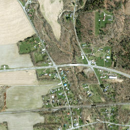 Barton New York High Resolution Satellite Map