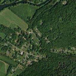 Corbett New York High Resolution Satellite Map