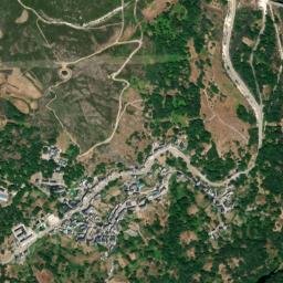 Lubián map(satellite map)