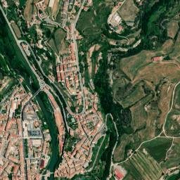 Gironella map(satellite map)