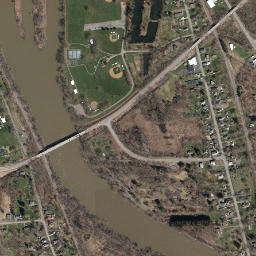 Kirkwood New York High Resolution Satellite Map