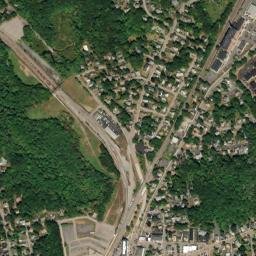 Mansfield map(satellite map)